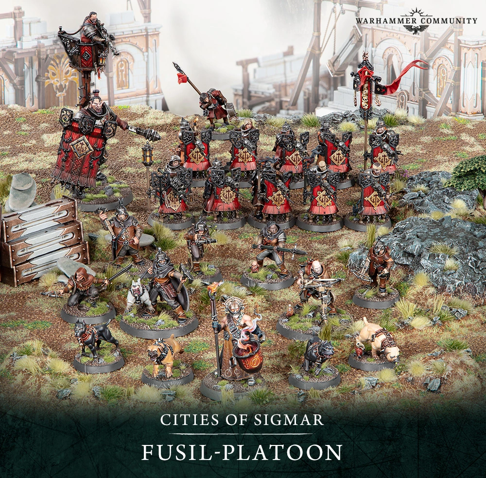 Cities of Sigmar Fusil-Platoon