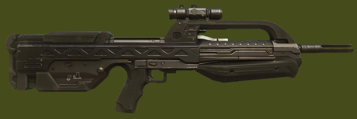 BR55 (Battle Rifle 55 — Боевая Винтовка 55) дебютировала в Halo 2, заменив собой основную винтовку UNSC MA5B