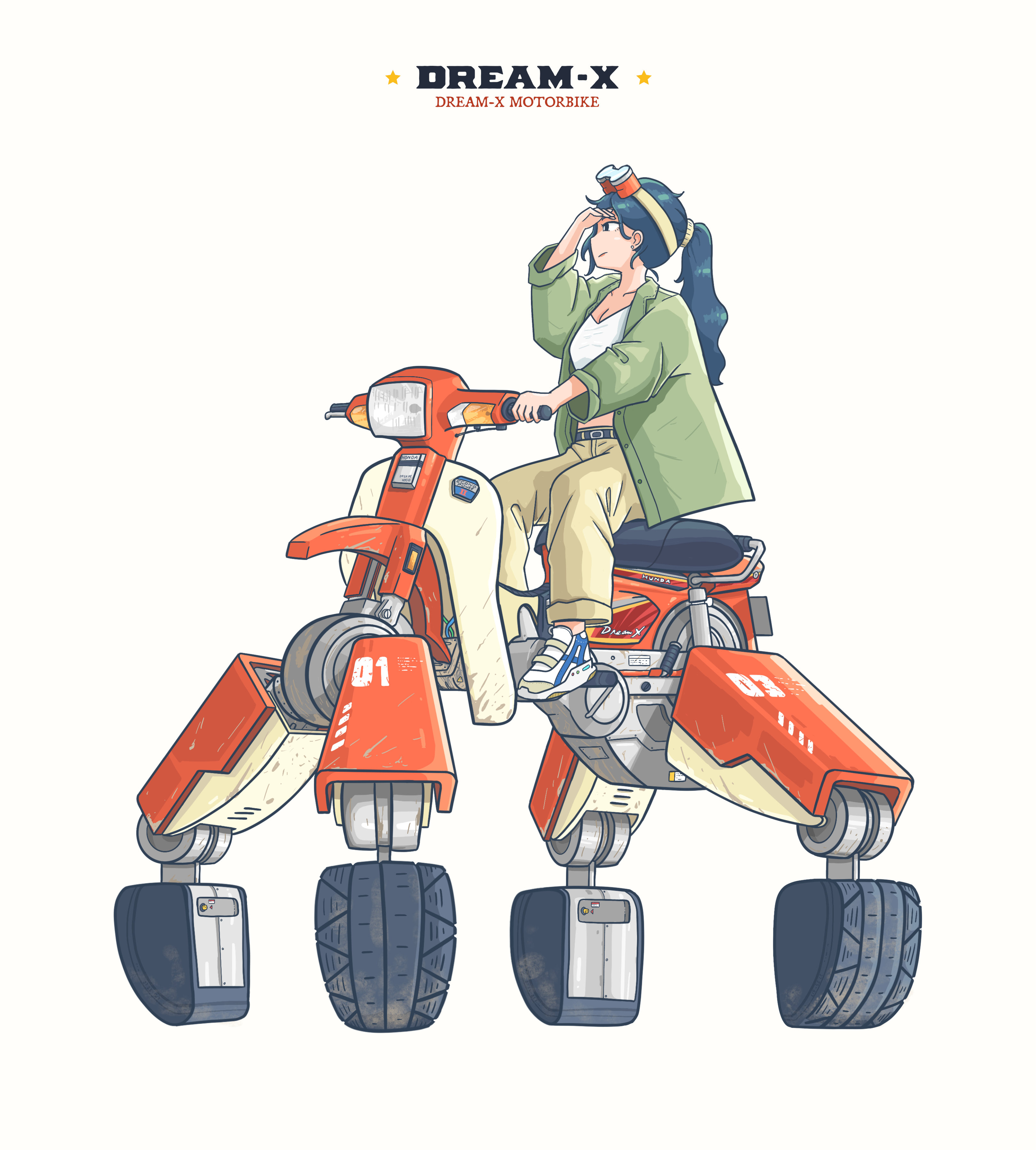 Dream-X motorbike