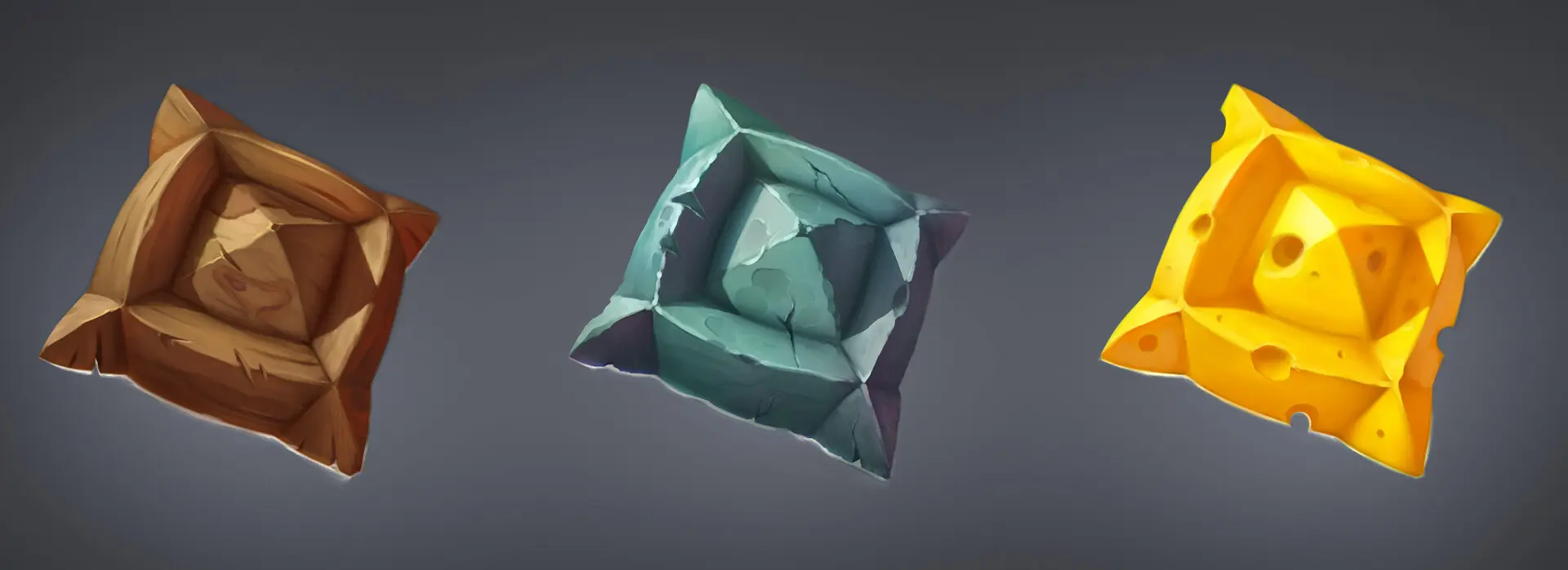 Тренировка "матовых" объектов