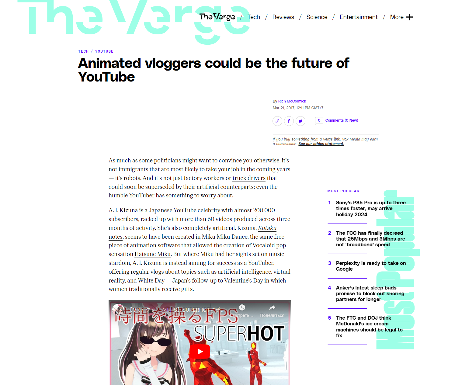https://www.theverge.com/2017/3/21/14994816/animated-vlogger-ai-kizuna-youtube-lets-play