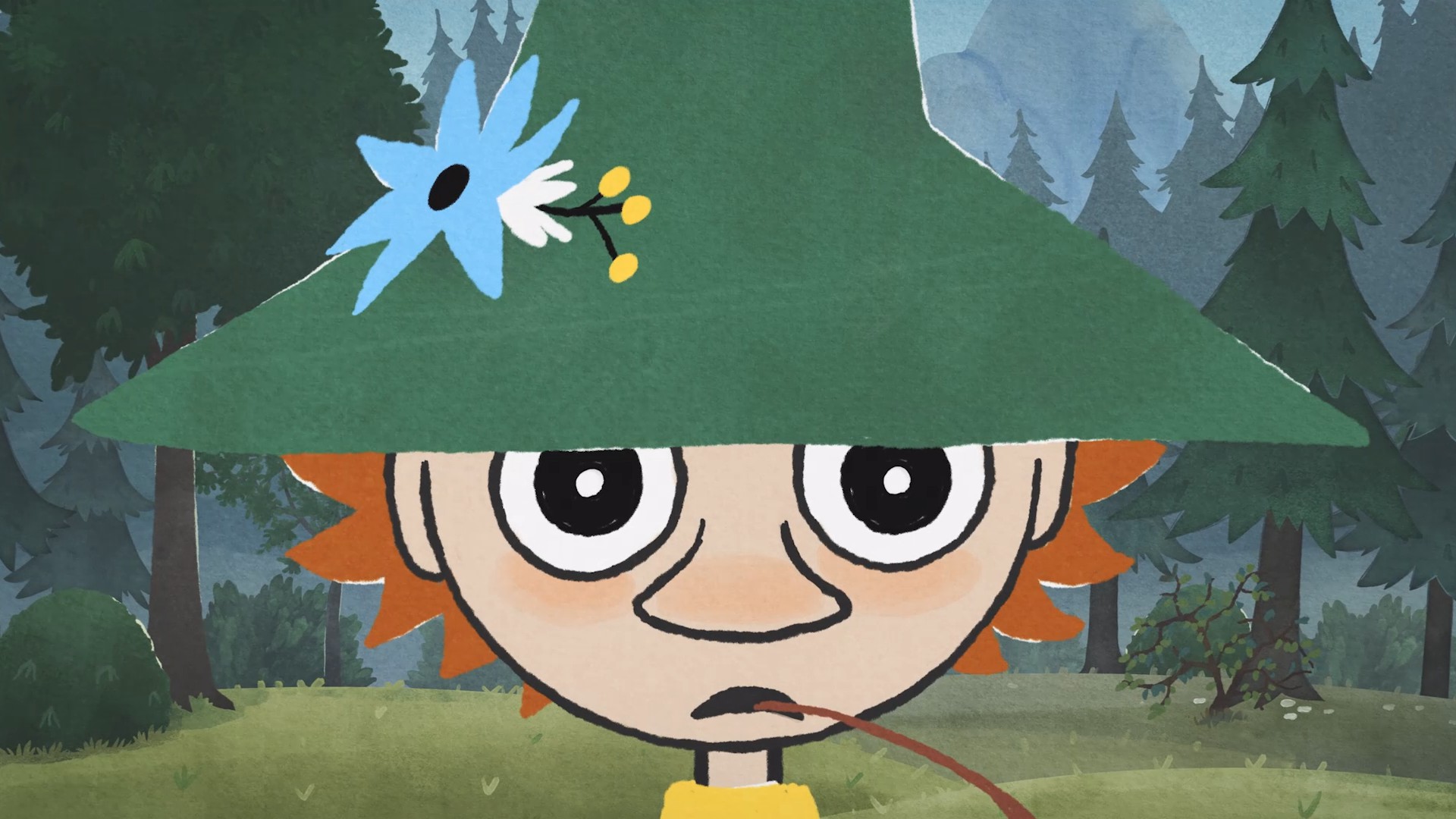 Реакция Снусмумрика на то, как похорошел Муми-дол при Смотрителе