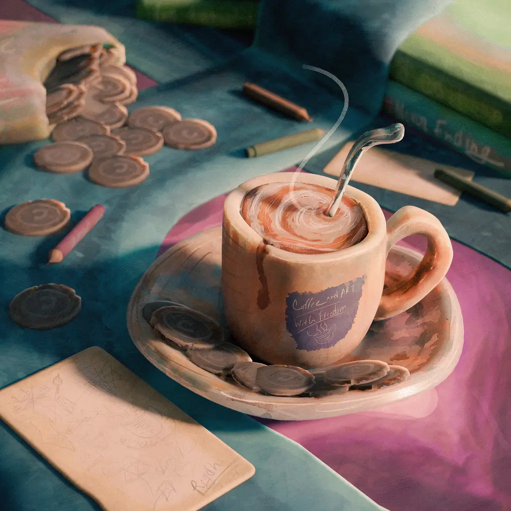 https://blenderartists.org/t/coffee-time/1533701
