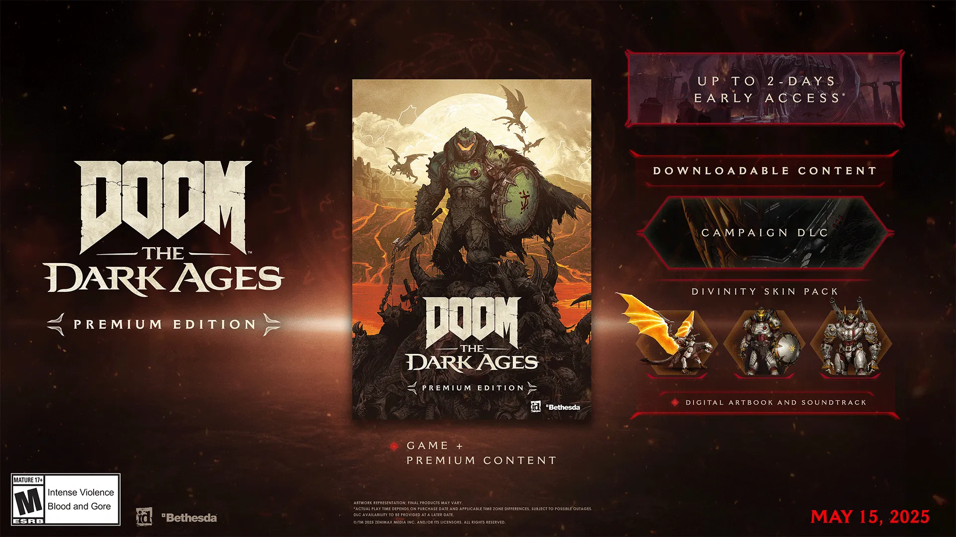 Состав премиального издания DOOM: The Dark Ages