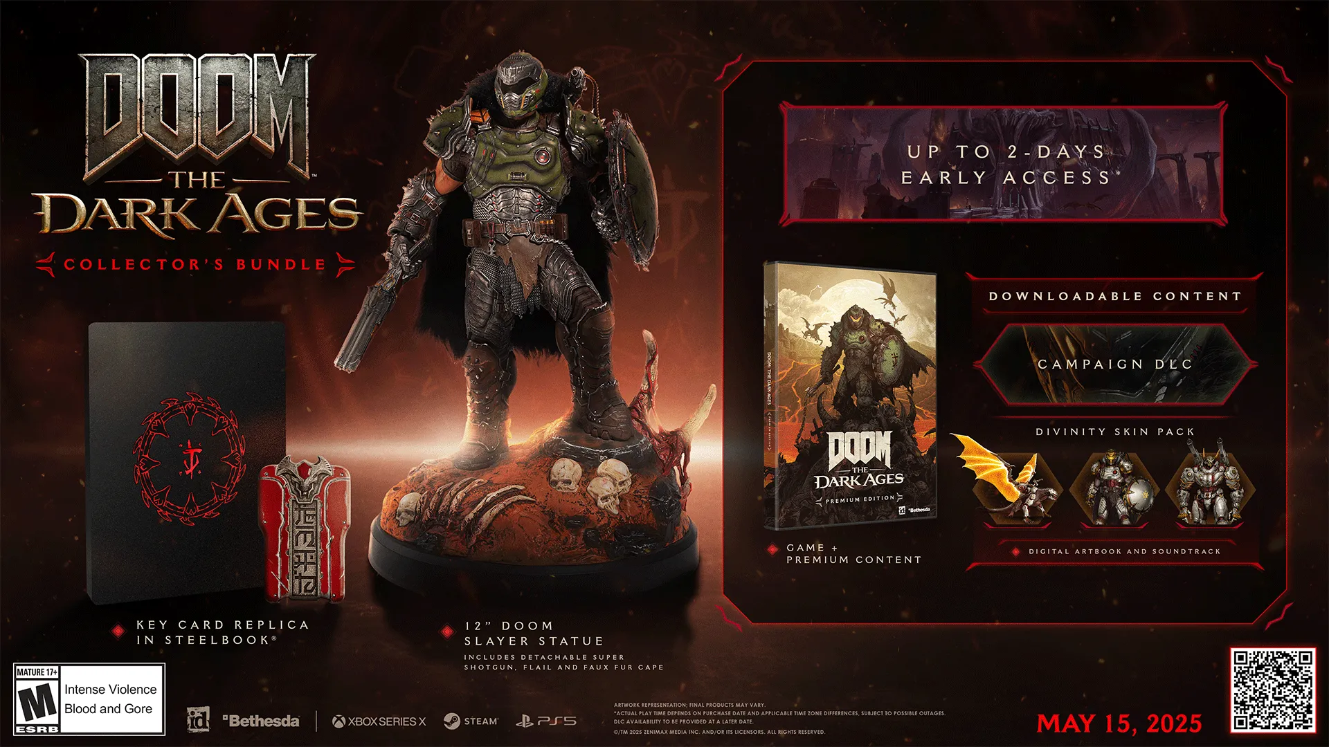Состав коллеционного издания DOOM: The Dark Ages