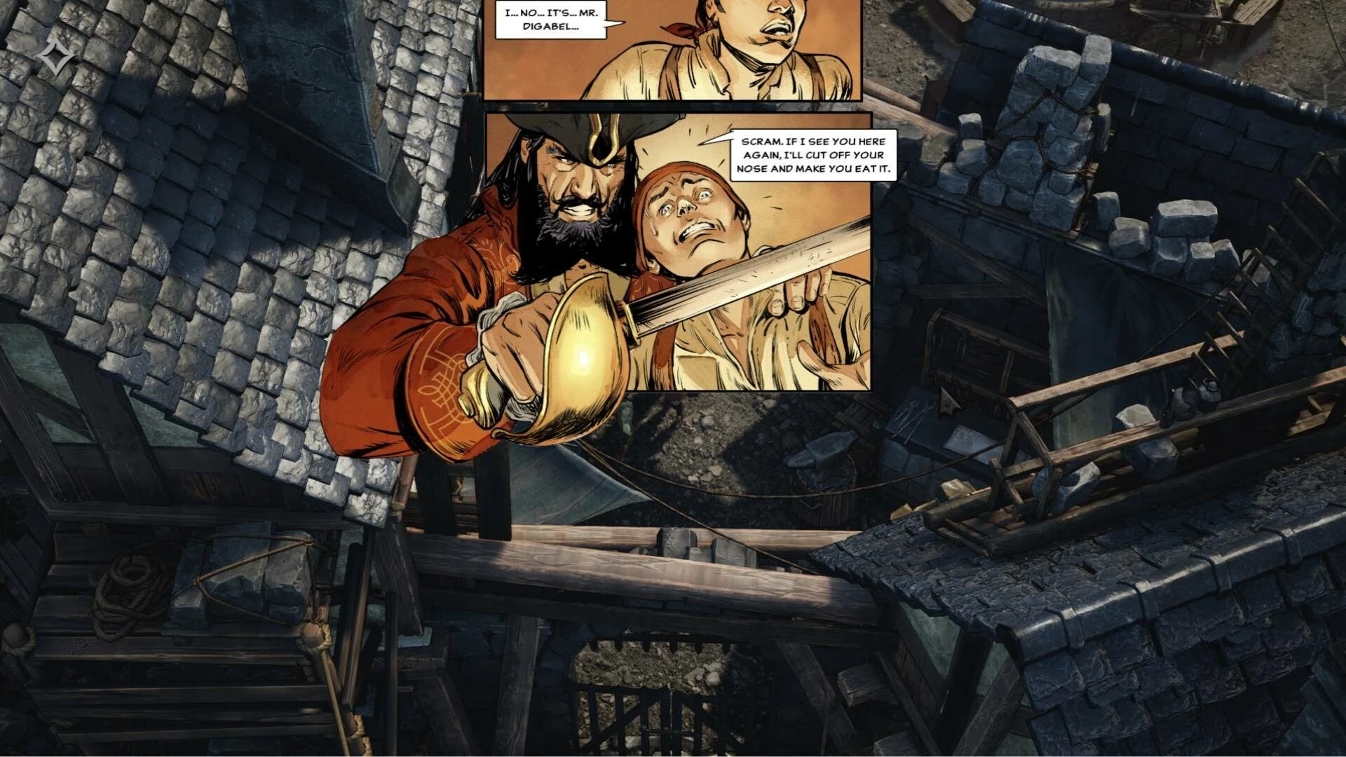 В Европе такие комиксы называются BD, сокращение от «Bande dessinée»
