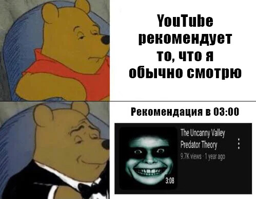 Возможно, сам ютуб уже не понимает, как работают его алгоритмы :D
