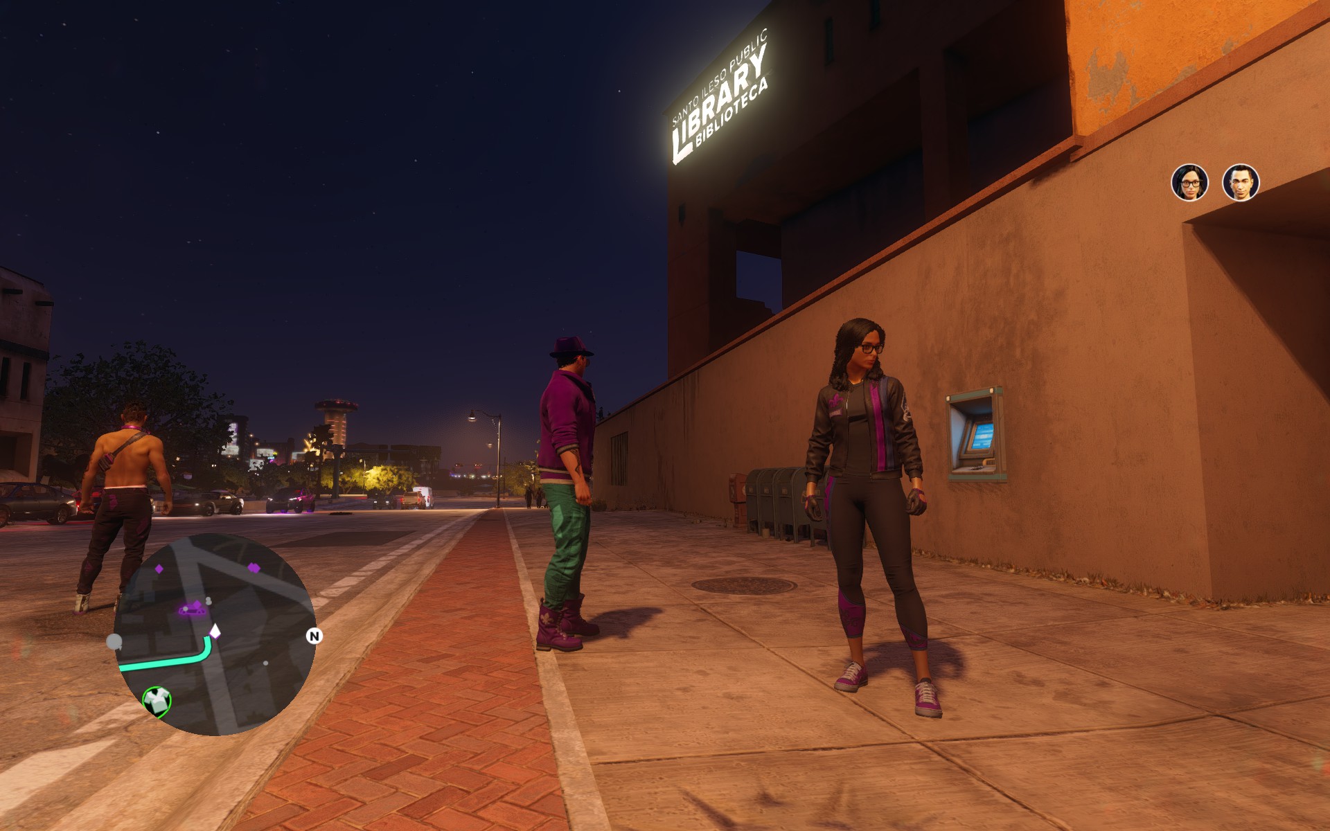 А вы что спросили? Как пройти в библиотеку? В три часа ночи...