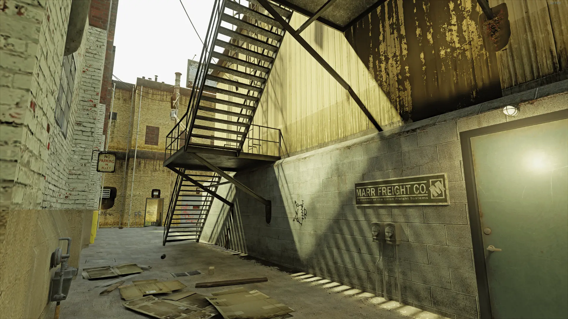 Карты из Counter-Strike: Source также преображаются, при переносе в RTX-ремастер