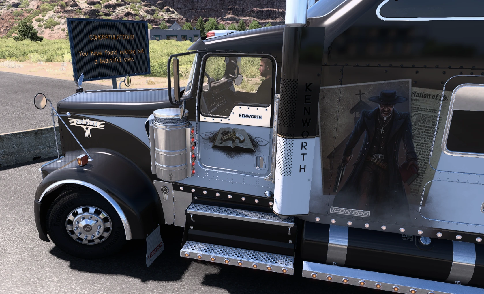 Kenworth просто шикарный тягач.