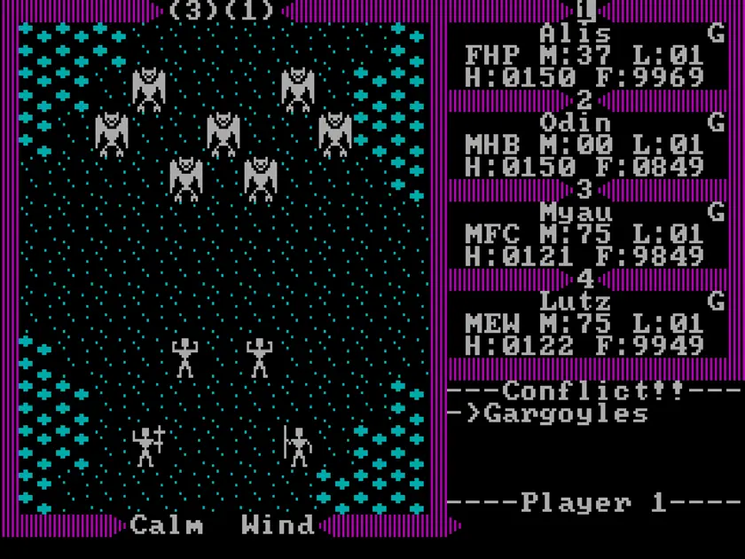 Ultima III устанавливала временные ограничения на принятие решений.