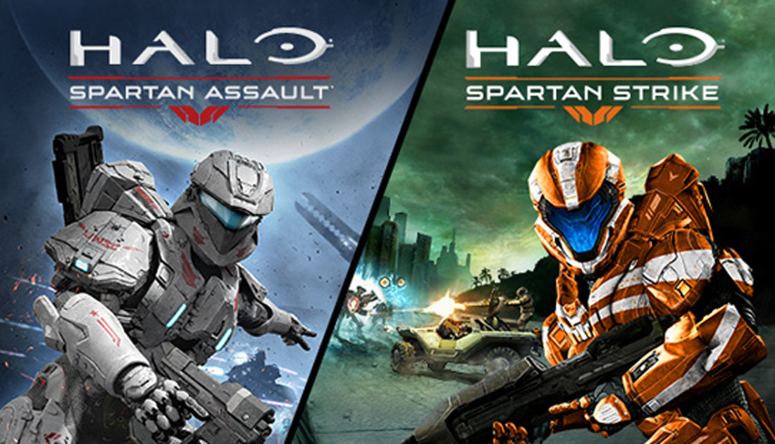 Обложка&nbsp;Halo: Spartan Assault и Halo: Spartan Strike