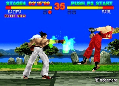  PlayStation - версия Tekken. Bandai Namco.